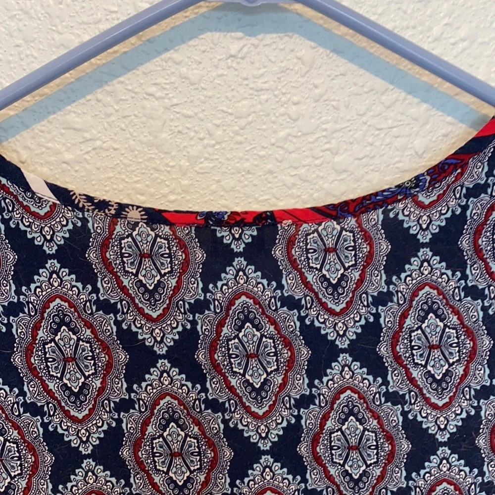 💜💜 Umgee Boho Paisley Spring Dress Size M